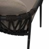 Taste by 4 Seasons Manitoba stapelbare dining chair antraciet - detail