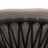 Taste by 4 Seasons Manitoba stapelbare dining chair antraciet - detail