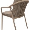 Taste by 4 Seasons stapelbare Manitoba dining chair latte - detail