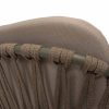 Taste by 4 Seasons stapelbare Manitoba dining chair olijfgroen - detail