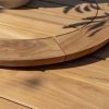 Taste by 4 Seasons Prado tafel teak blad Ø 160 cm met Lazy Susan - detail