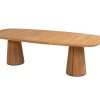 Taste by 4 Seasons Capri Low tuintafel met barrelvormig blad 240 x 110 cm