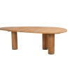 Taste by 4 Seasons Corsica teakhouten tuintafel met kiezelvormig blad 240 x 130 cm