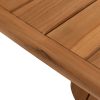 Taste by 4 Seasons Capri teak tuintafel met barrelvormig blad 240 x 110 cm -detail