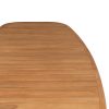 Taste by 4 Seasons Capri teak tuintafel met barrelvormig blad 240 x 110 cm -detail