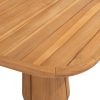 Taste by 4 Seasons Capri Low tuintafel met barrelvormig blad - detail