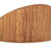 Taste by 4 Seasons Corsica teakhouten tuintafel met kiezelvormig blad 240 x 130 cm - top view