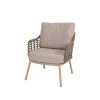 Taste by 4 Seasons Puglia low dining chair latte