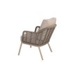 Taste by 4 Seasons Puglia low dining chair latte