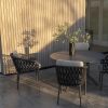 Taste by 4 Seasons Albareto dining set met Locarno tafel met blad Ø 130 cm