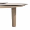 Taste by 4 Seasons Donato low dining tafel latte met geprint keramisch blad Ø 160 cm met Lazy Susan - detail