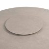 Taste by 4 Seasons Donato (low) dining tafel latte met geprint keramisch blad Ø 160 cm met Lazy Susan - detail