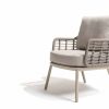 Taste by 4 Seasons Puglia low dining chair latte