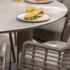 Taste by 4 Seasons Puglia low dining set latte met Donato tafel - detail