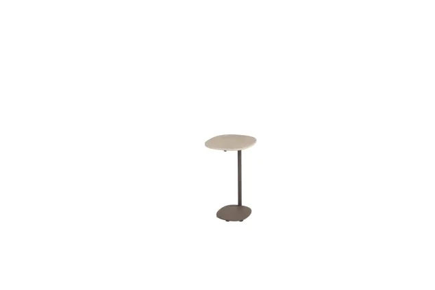 4 Seasons Outdoor Sofie bijzettafel amber met zandkleurig keramisch blad 30 x 35 cm SALE