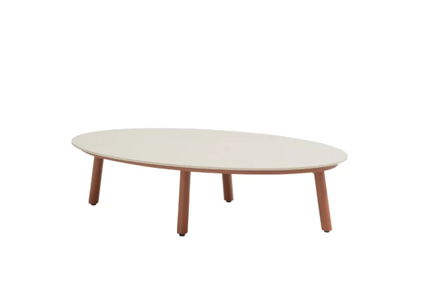Taste by 4 Seasons Salute salontafel Spicy met keramisch tafelblad 120 x 65 cm (H 30 cm)