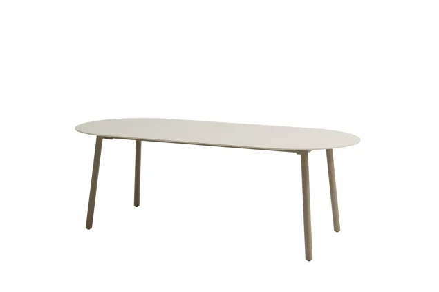 Taste by 4 Seasons Alba tuintafel Mocca met keramisch tafelblad 220 x 100 cm